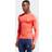 adidas Techfit 3-Stripes Training Long Sleeve Tee Bright Red