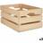 Gift Decor Dekorativ Kasse i Fyrretræ 26 x 18,3 x 36 cm 3 Enheder Opbevaringsboks 3stk