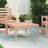 vidaXL havebord 82,5x82,5x45 massivt douglasgran