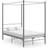 vidaXL Canopy 201cm Sengeramme 140x200cm