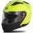 XLMOTO Flip-Up Hjelm Premier Delta Fluo, Gul