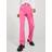 JJXX Jxpoppy Regular Dad Trousers - Bright Pink