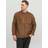 Jack & Jones Plus Size Leather Look Biker Jacket Cognac