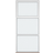 Klarvinduer KE1-3/1A_151 Aluminium, Træ Fast vindue Vindue med 2-lags glas 37x150cm