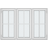 Klarvinduer BH3-12R_138 Træ, Aluminium Sidehængt vindue Vindue med 2-lags glas 119x75cm