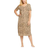 Dreams & Co Women's Long Print Sleepshirt Plus Size - Classic Leopard