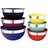 Elite Gourmet Colored Mixing Bowl 6.86 L