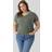 Vero Moda Curve V-ringning T-shirt Laurel wreath XL-52/54
