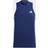 adidas Train Essentials Feelready Training Tank Top - Dark Blue/White