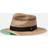 Brixton Hunter Straw Fedora Tan, XL