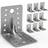 Cualityx Angle Brackets for Wood 10st 70x55mm