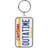 Pyramid International Back to the Future License Plate Keychain