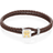 Tommy Hilfiger Monogram Läder Bracelet - Brown
