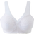 Glamorise MagicLift Cotton Support Bra - White