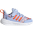 adidas Infant X Disney Fortarun 2.0 Moana Cloudfoam Elastic Lace Shoes - Blue Dawn/Semi Impact Orange/Clear Pink