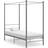 vidaXL Canopy 201cm Sängram 90x200cm