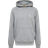 HUGO BOSS Wetalk Hooded Sweatshirt with Logo Patch - Light Grey