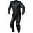 Rst S1 Leather Motorcycle Suit - Black/Grey/Neon-Orange