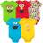 Sesame Street Elmo Cookie Monster Big Bird 5-pack - Multicolor