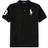 Polo Ralph Lauren Kid's Big Pony Cotton Mesh Polo Shirt - Black/White