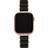 Anne Klein Rubberized Link Bracelet Band for Apple Watch 42/44/45/Ultra 49mm