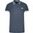 Cavalli Class Twinned Tipped Collar Navy Blue Polo Shirt