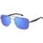 Carrera Carduc 022/S V6D/XT Sunglasses - Titanium Rutenio Opaque/Blue Blue