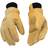 Pigskin Ski Gloves - Golden