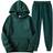 Men's Autumn 2 Piece Tracksuit - Green