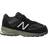 New Balance Boy's Grade School 990v5 - Black/Metallic Silver