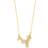 Nordahl Andersen Joanli Louisenor Förgyllt Silver Halsband Med Zirconia 20452055900