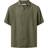 Knowledge Cotton Apparel Box fit Short Sleeved Linen Shirt Gots/vegan Herr Kortärmade Skjortor