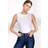 Bread & Boxers Tank Crew Neck Ribbed White