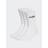 adidas Linear Crew Cushioned Socks 3 Pairs - White/Black