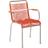 Fiam Mya Spaghetti Armchair Aluminium Orange