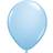 PartyDeco Lys Blå standard ballon 12"