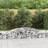 vidaXL Arched Gabion Baskets 4 pcs 400x50x40/60 cm