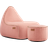 SACKit Cobana Lounge Chair & Pouf Rose Sækkestol