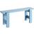 Hay Blue Lacquered Pinewood Weekday W111 111 x 45 cm Settee Bench