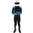 Sparco Thunder Kart Suit - Black/Blue