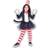 Smiffys Girl's Cat in the Hat Dress Set