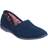 GBS Navy Audrey Ladies Slipper