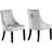 Windsor Lux Light Grey Kitchen Chair 94cm 2pcs