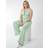 Blue Vanilla Curve Halter Neck Culotte Green Jumpsuit GREEN