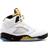 Nike Air Jordan 5 Retro M - White/Black/Metallic Gold Coin