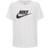 NIKE Women's Sportswear Essentials Logo T-shirt - White/Black