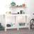 vidaXL arbejdsbord 140x50x80 Skrivebord