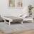 vidaXL Pull-out Day Bed White 2x90x190 cm Sofa 3 Seater