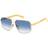 David Beckham Men's DB 7102/S Sunglasses - Beige Gold