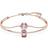 Swarovski Stilla Dubbelarmband - Rosa Kristaller/Blandade Snitt
